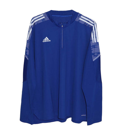 Royal Blue - Front - Adidas Mens Condivo 21 PrimeBlue Track Top