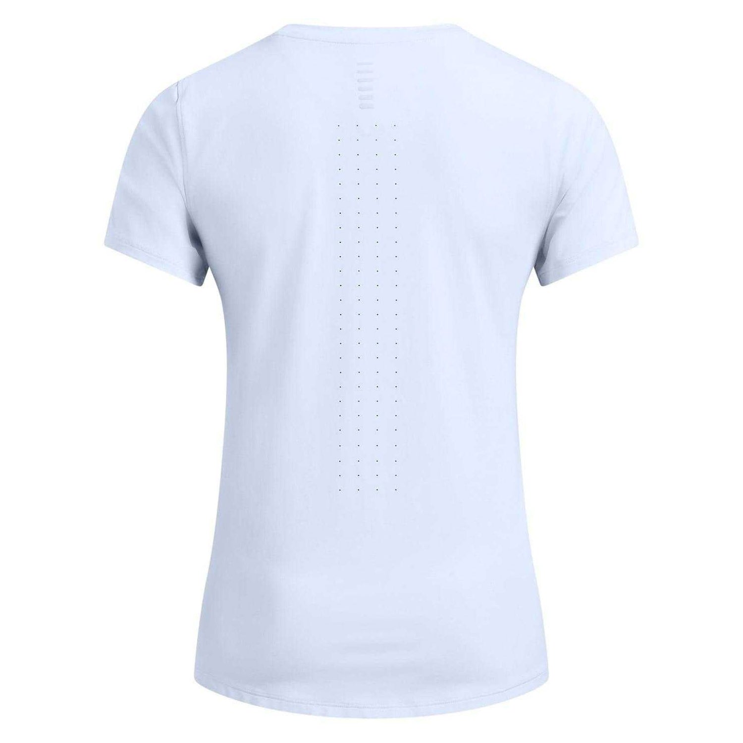 Blue - Back - Under Armour Womens-Ladies Launch Crew Neck Regular T-Shirt