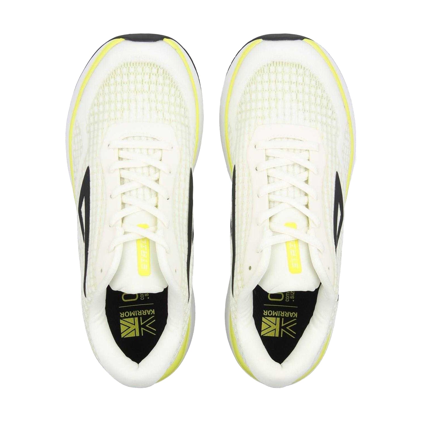 Navy-White - Side - Karrimor Mens Stride Running Flat Trainers