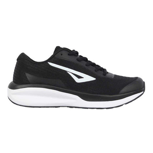 Black-White - Front - Karrimor Mens Stride Running Flat Trainers