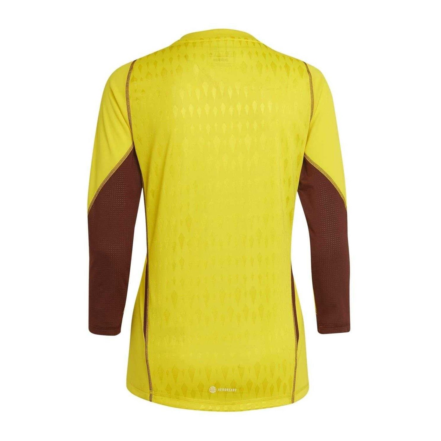 Yellow-Red - Back - Adidas Womens-Ladies Tiro 23 Pro Goalkeeper Jersey