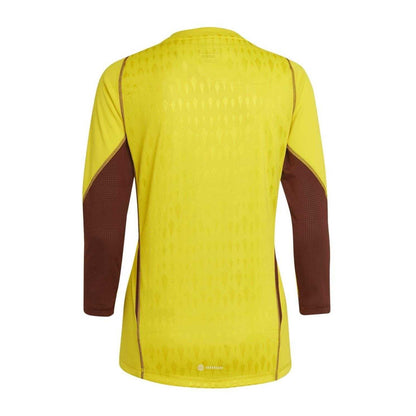 Yellow-Red - Back - Adidas Womens-Ladies Tiro 23 Pro Goalkeeper Jersey
