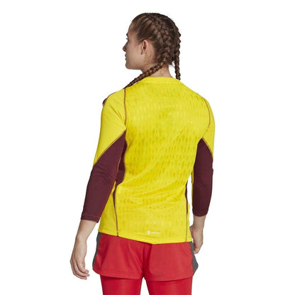 Yellow-Red - Lifestyle - Adidas Womens-Ladies Tiro 23 Pro Goalkeeper Jersey