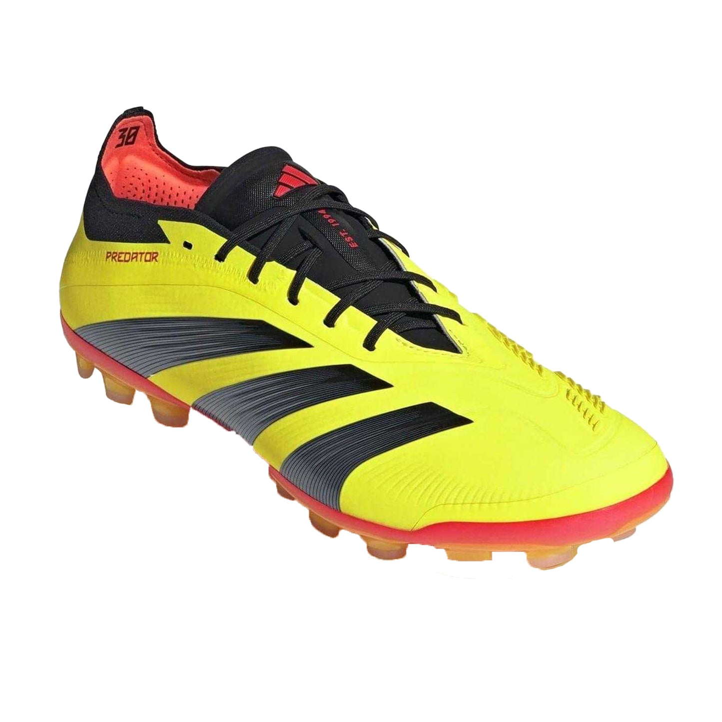 Solar Yellow - Pack Shot - Adidas Unisex Adult Predator Elite Artificial Ground Football Boots