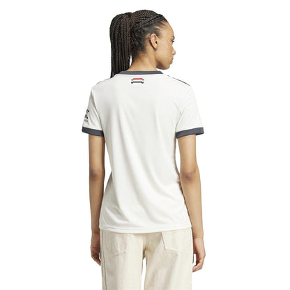 White - Lifestyle - Adidas Womens-Ladies 2024-2025 Manchester United FC Third Jersey