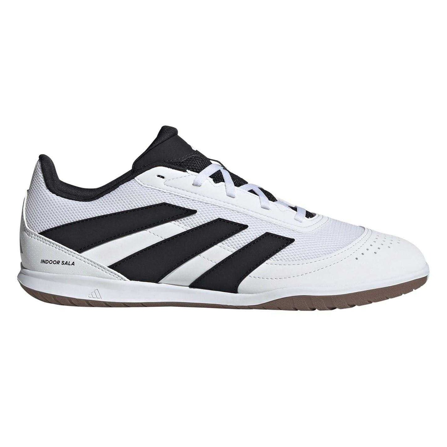 White-Black-Lemon - Front - Adidas Unisex Adult Predator League Football Boots