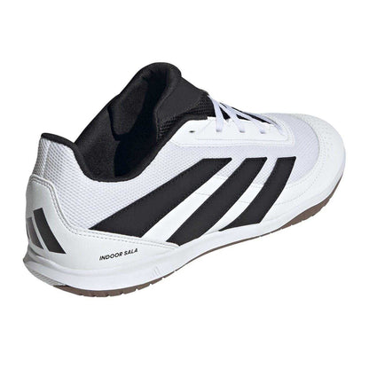 White-Black-Lemon - Back - Adidas Unisex Adult Predator League Football Boots