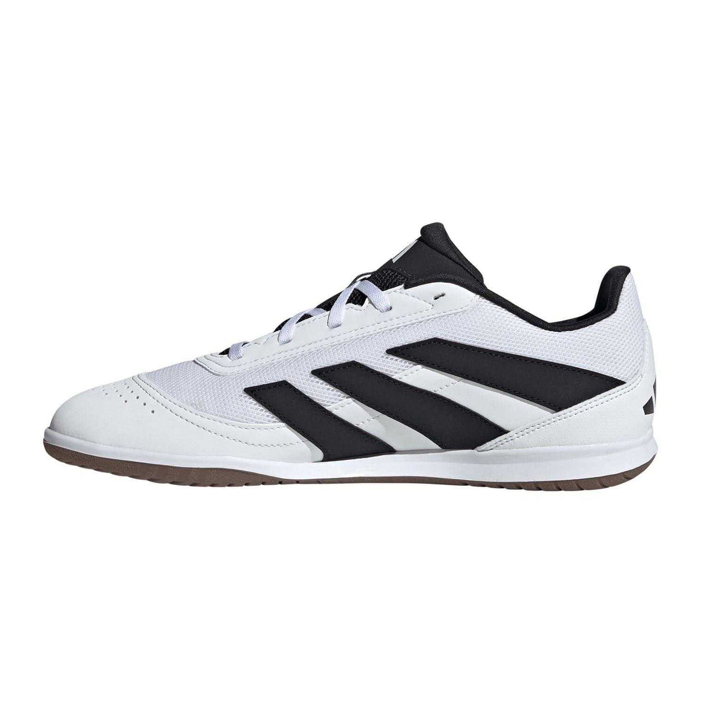 White-Black-Lemon - Side - Adidas Unisex Adult Predator League Football Boots