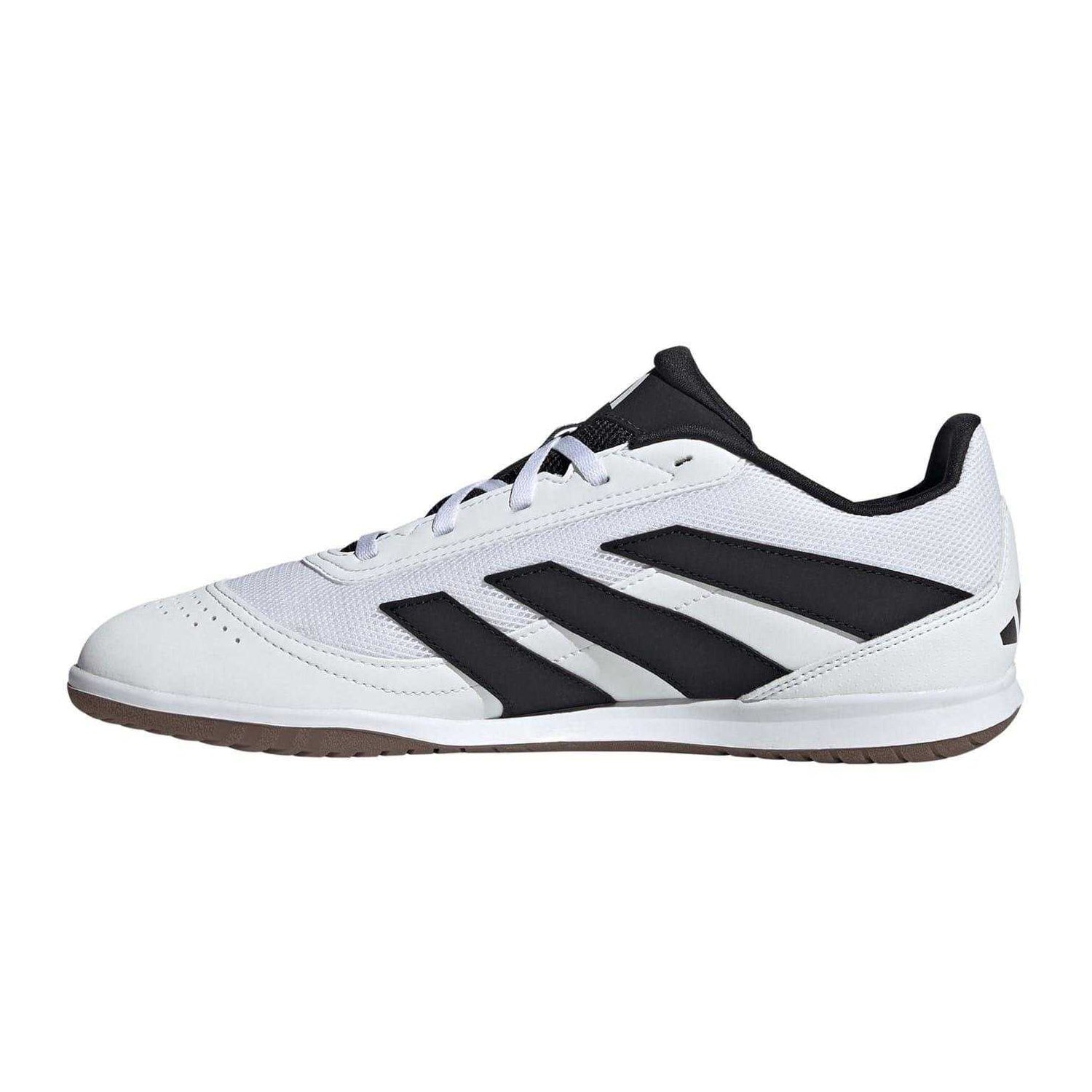 White-Black-Lemon - Side - Adidas Unisex Adult Predator League Football Boots