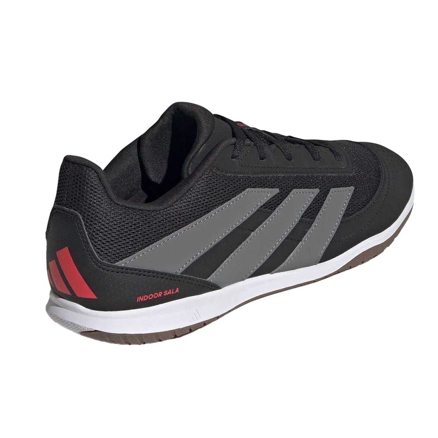 Black-Grey - Back - Adidas Unisex Adult Predator League Football Boots