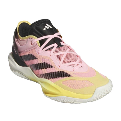 Pink - Pack Shot - Adidas Unisex Adult Adizero Mesh Flat Basketball Shoes