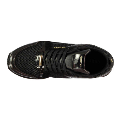 Black - Back - Cruyff Mens Lusso Leather Trainers