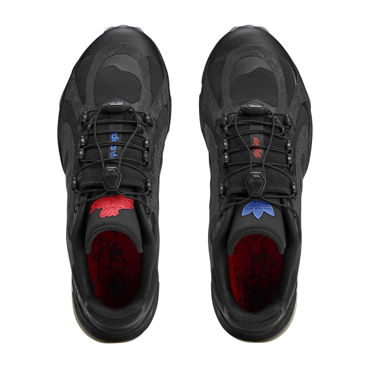 Core Black - Side - Adidas Mens 100 Thieves Savage Trainers
