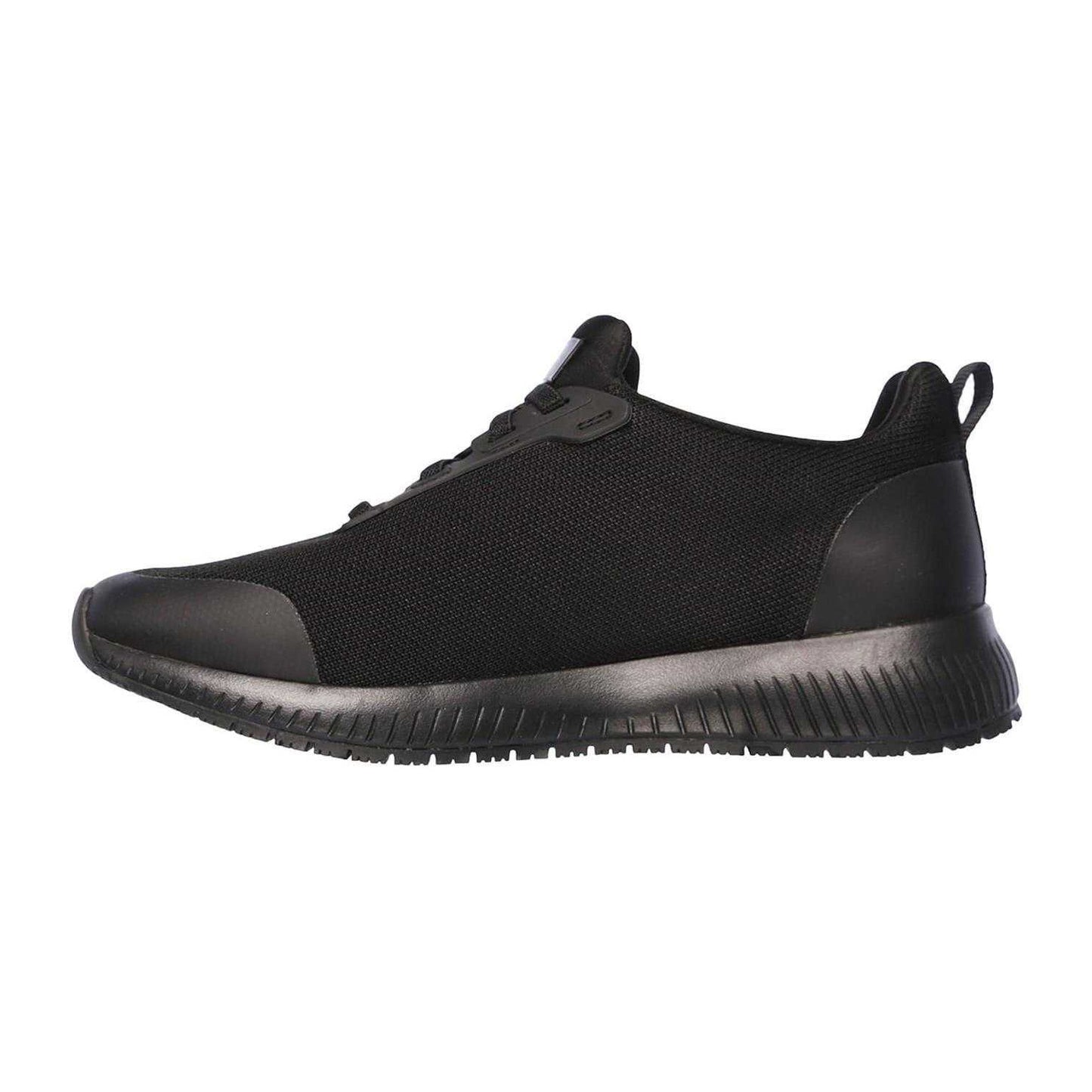 Black - Back - Skechers Womens-Ladies Bobsport Trainers