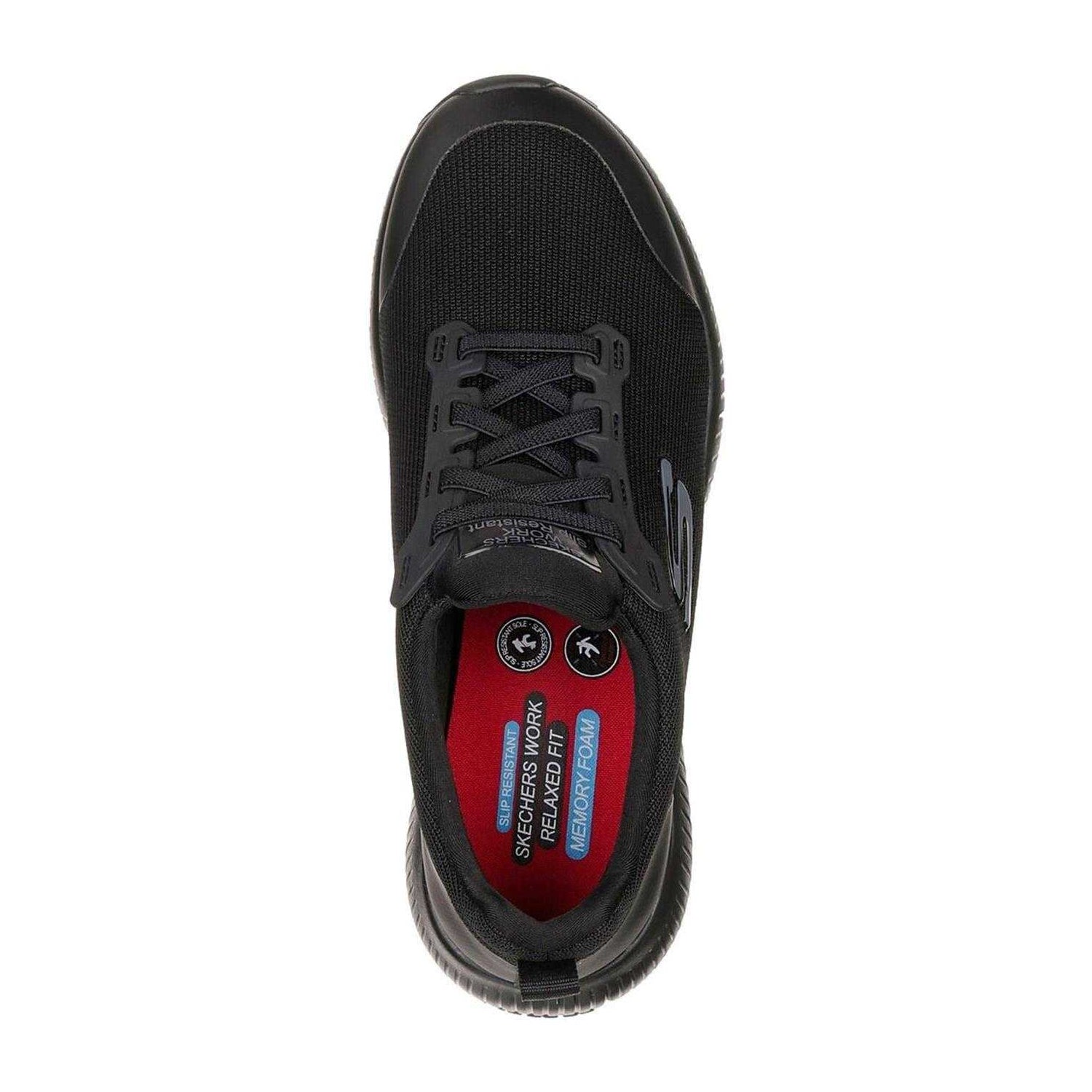 Black - Side - Skechers Womens-Ladies Bobsport Trainers