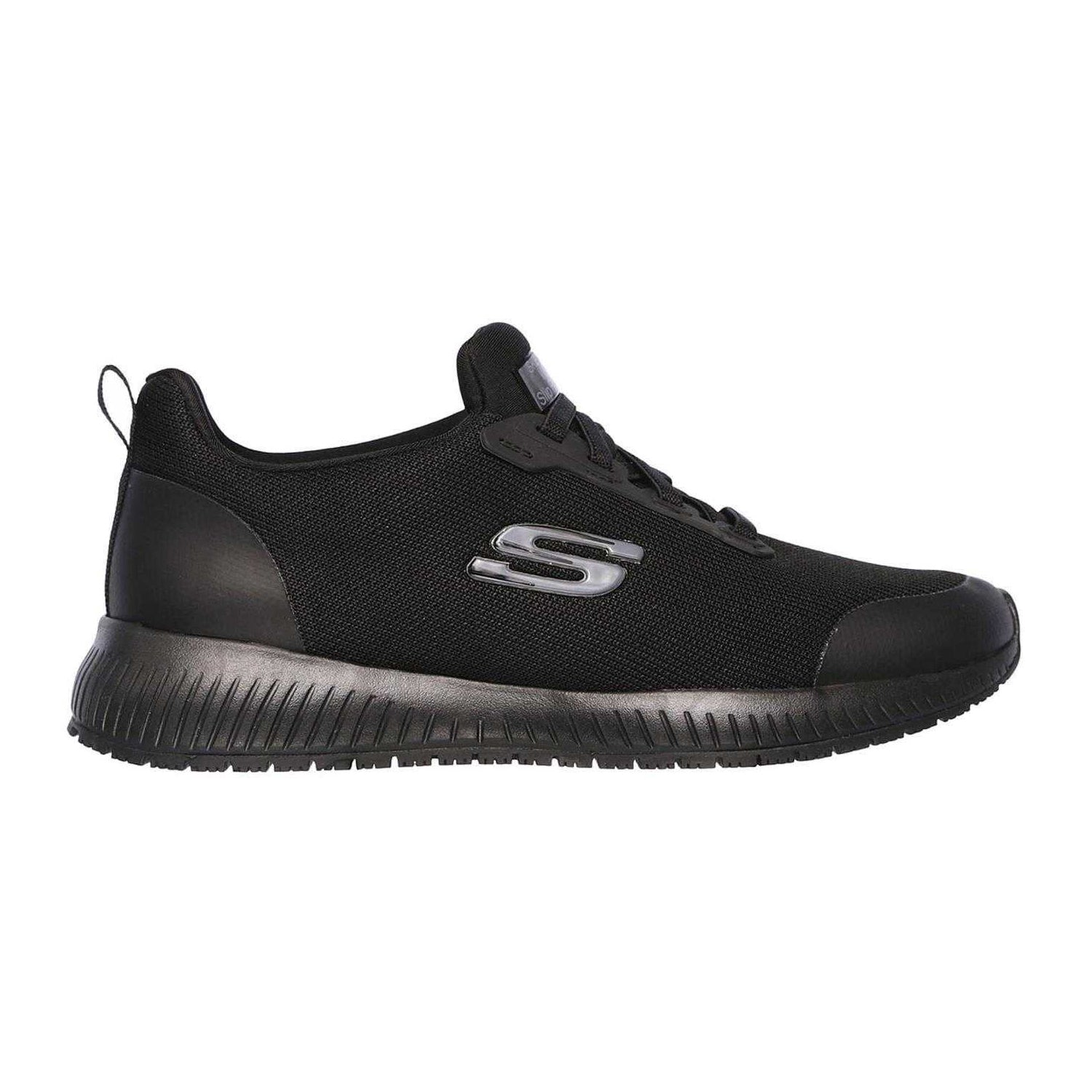 Black - Front - Skechers Womens-Ladies Bobsport Trainers