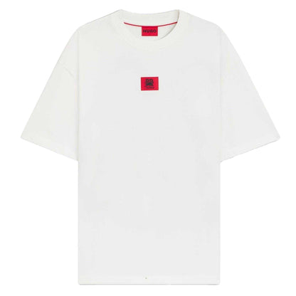 White - Front - Hugo Mens Red Bull Logo T-Shirt