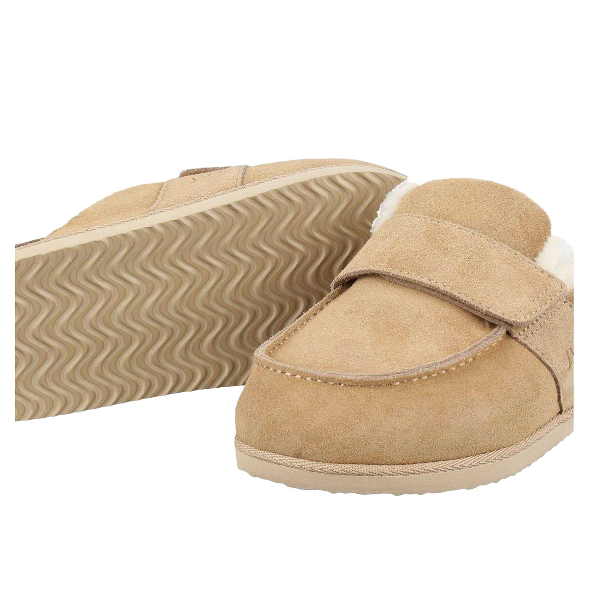 Sand - Lifestyle - Jack Wills Womens-Ladies Suede Mule Slippers