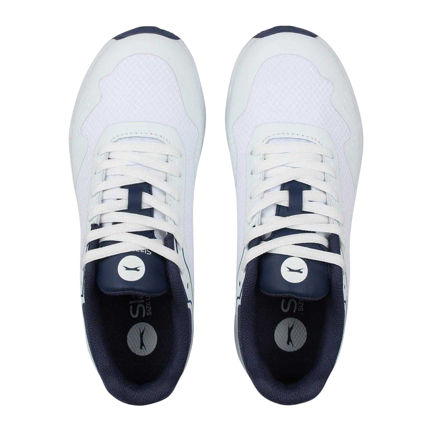 White-Navy - Lifestyle - Slazenger Childrens-Kids Spiked Cricket Shoes