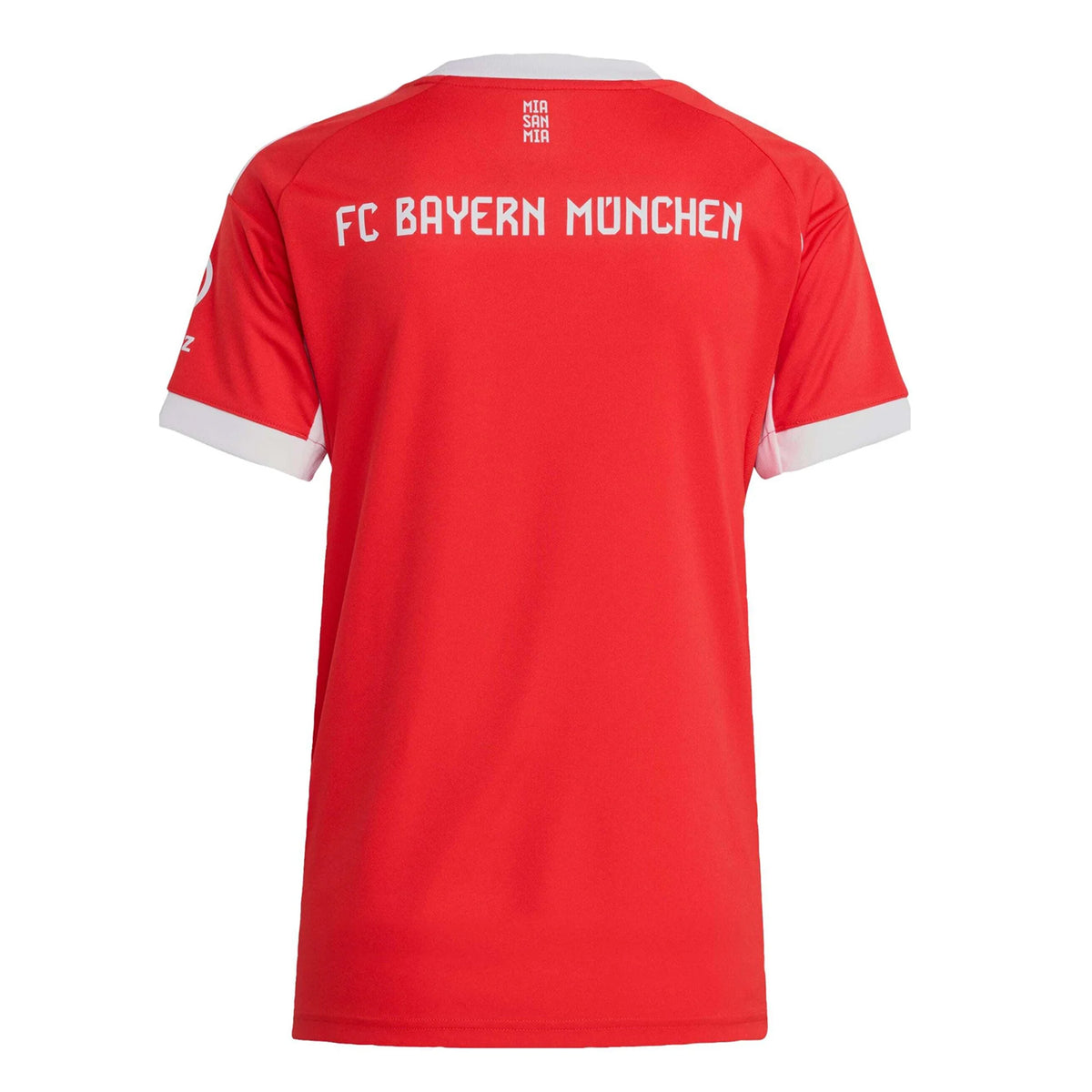 Red - Back - Adidas Womens-Ladies 25-26 FC Bayern Munich Home Shirt