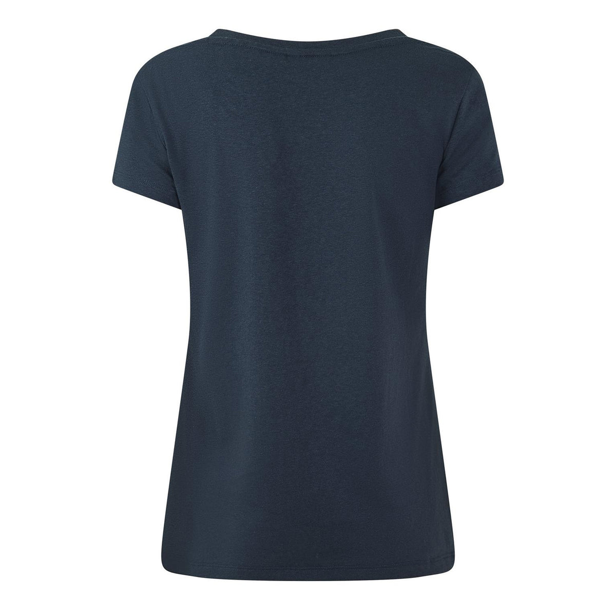 Navy - Back - Jack Wills Womens-Ladies Fullford Chest Pocket T-Shirt
