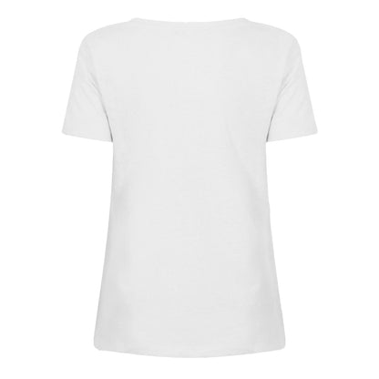White - Back - Jack Wills Womens-Ladies Fullford Chest Pocket T-Shirt