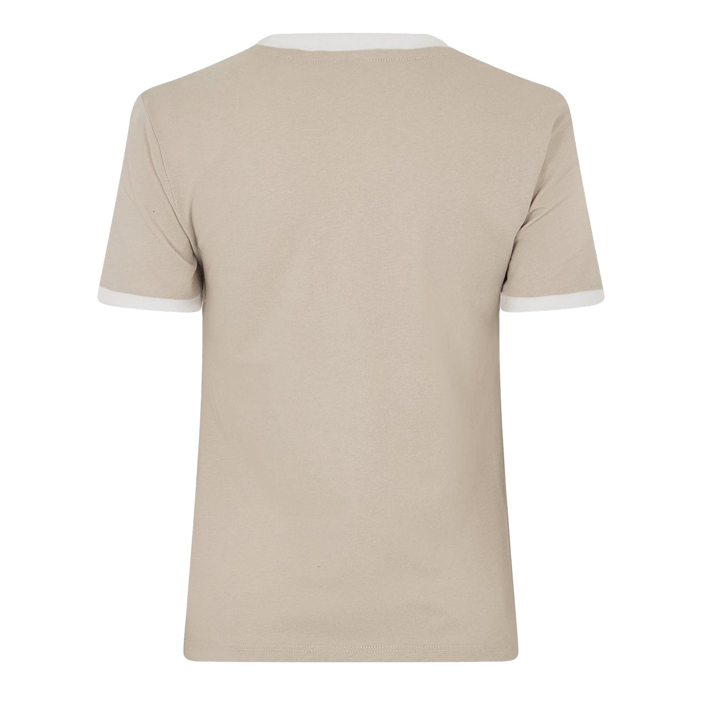 Stone - Back - Jack Wills Womens-Ladies Trinkey Ringer T-Shirt