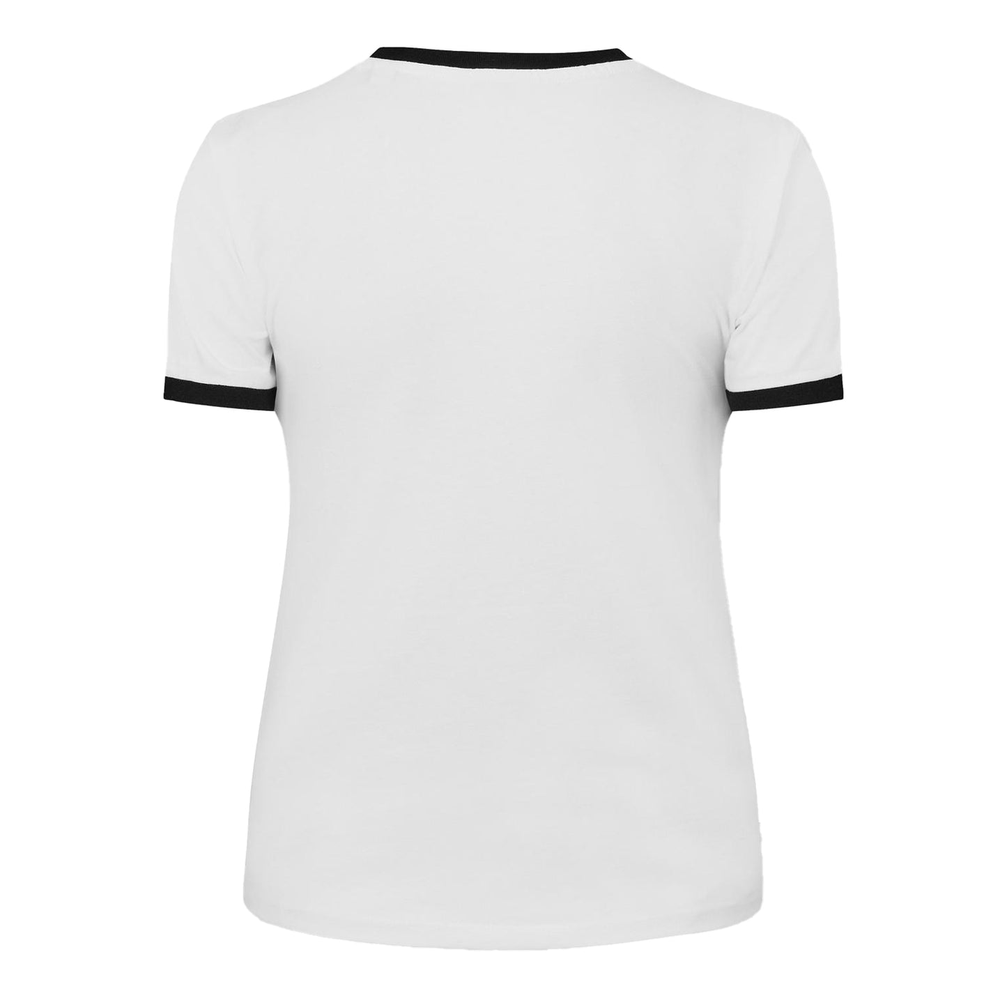 White - Back - Jack Wills Womens-Ladies Trinkey Ringer T-Shirt