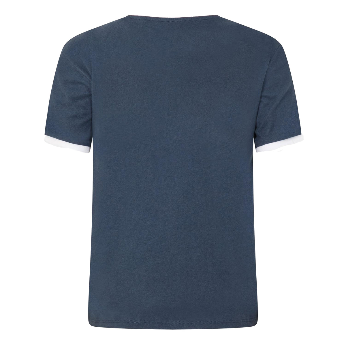 Navy - Back - Jack Wills Womens-Ladies Trinkey Ringer T-Shirt