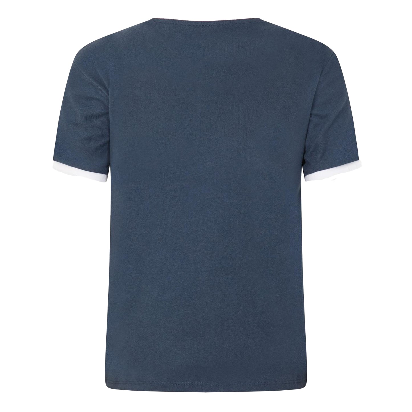 Navy - Back - Jack Wills Womens-Ladies Trinkey Ringer T-Shirt