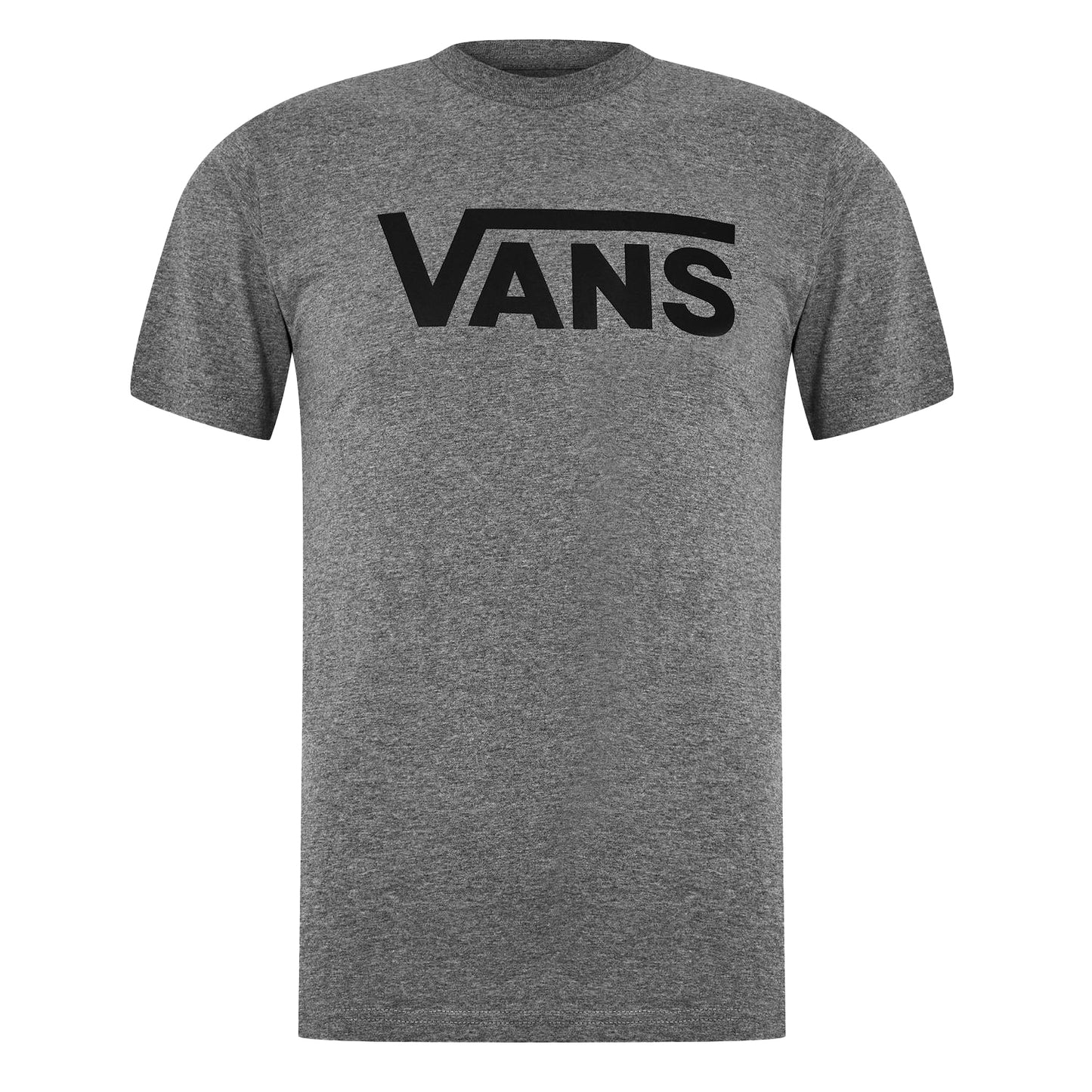 Grey Heather - Front - Vans Mens Classic Logo Relaxed Fit T-Shirt