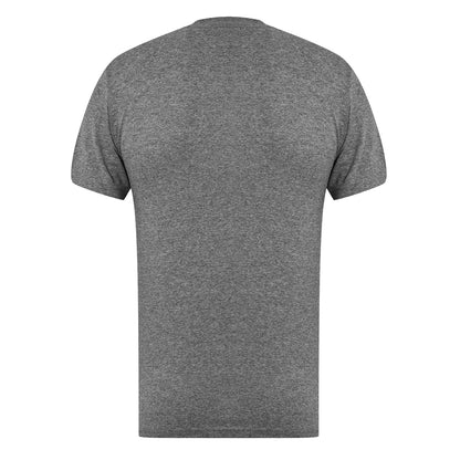 Grey Heather - Back - Vans Mens Classic Logo Relaxed Fit T-Shirt