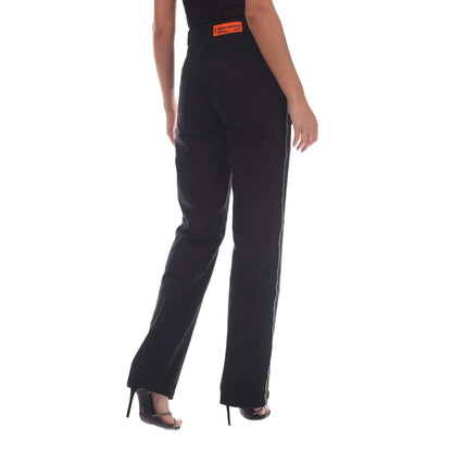 Black - Lifestyle - Heron Preston Womens-Ladies Inside Out Chino Trousers