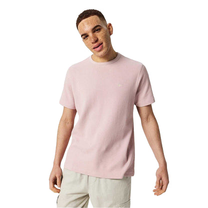 Cool Pink - Lifestyle - Jack Wills Mens Logo Waffle Knit T-Shirt
