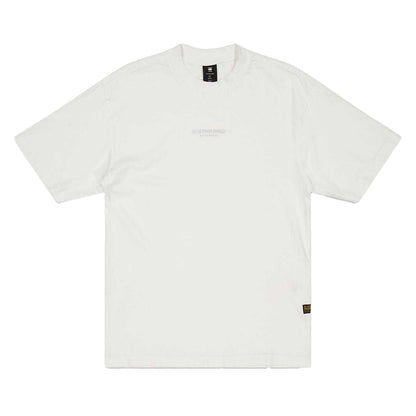 White - Front - G-Star Childrens-Kids Raw Drop Shoulder Oversized T-Shirt