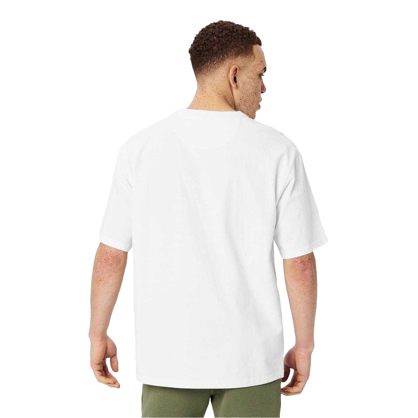 White - Back - Everlast Mens Camo Logo Relaxed Fit T-Shirt