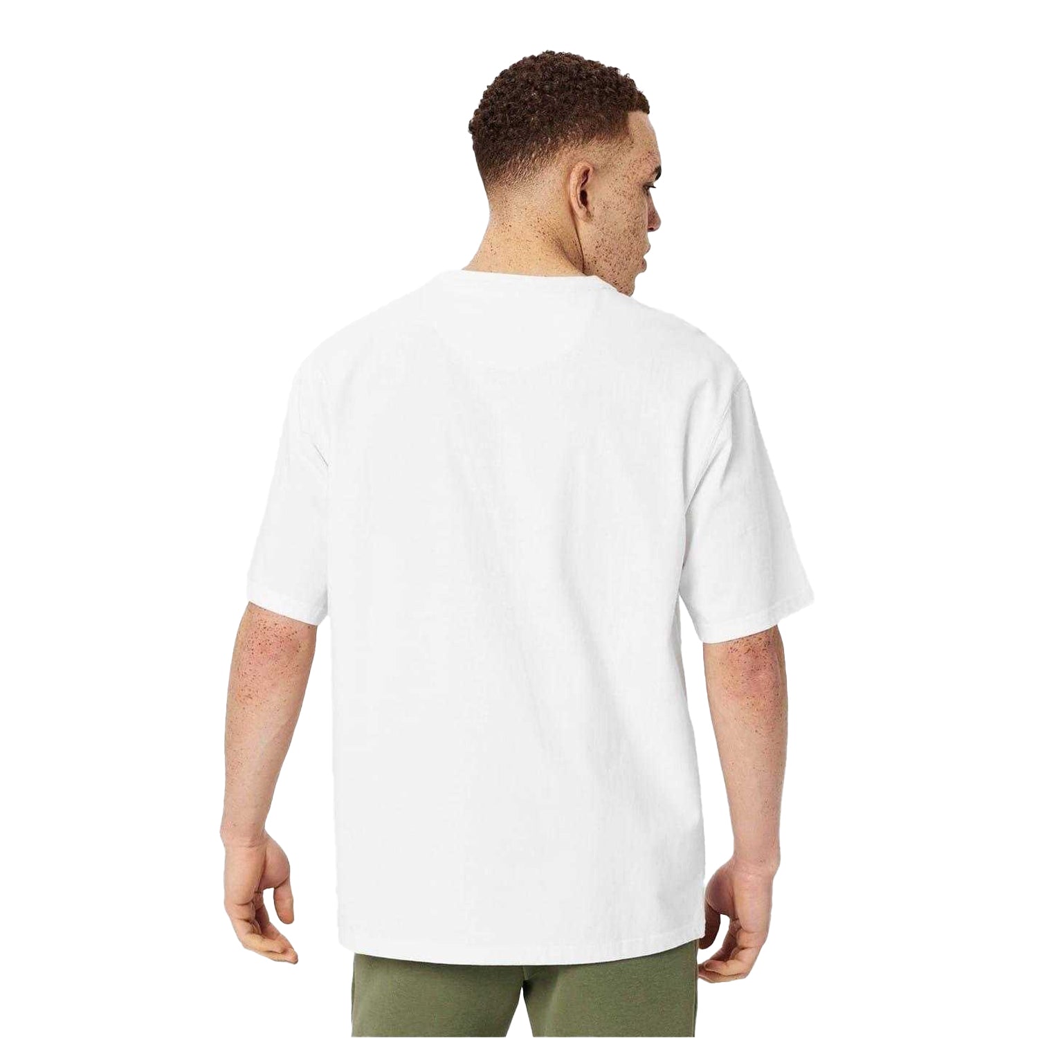 White - Back - Everlast Mens Camo Logo Relaxed Fit T-Shirt