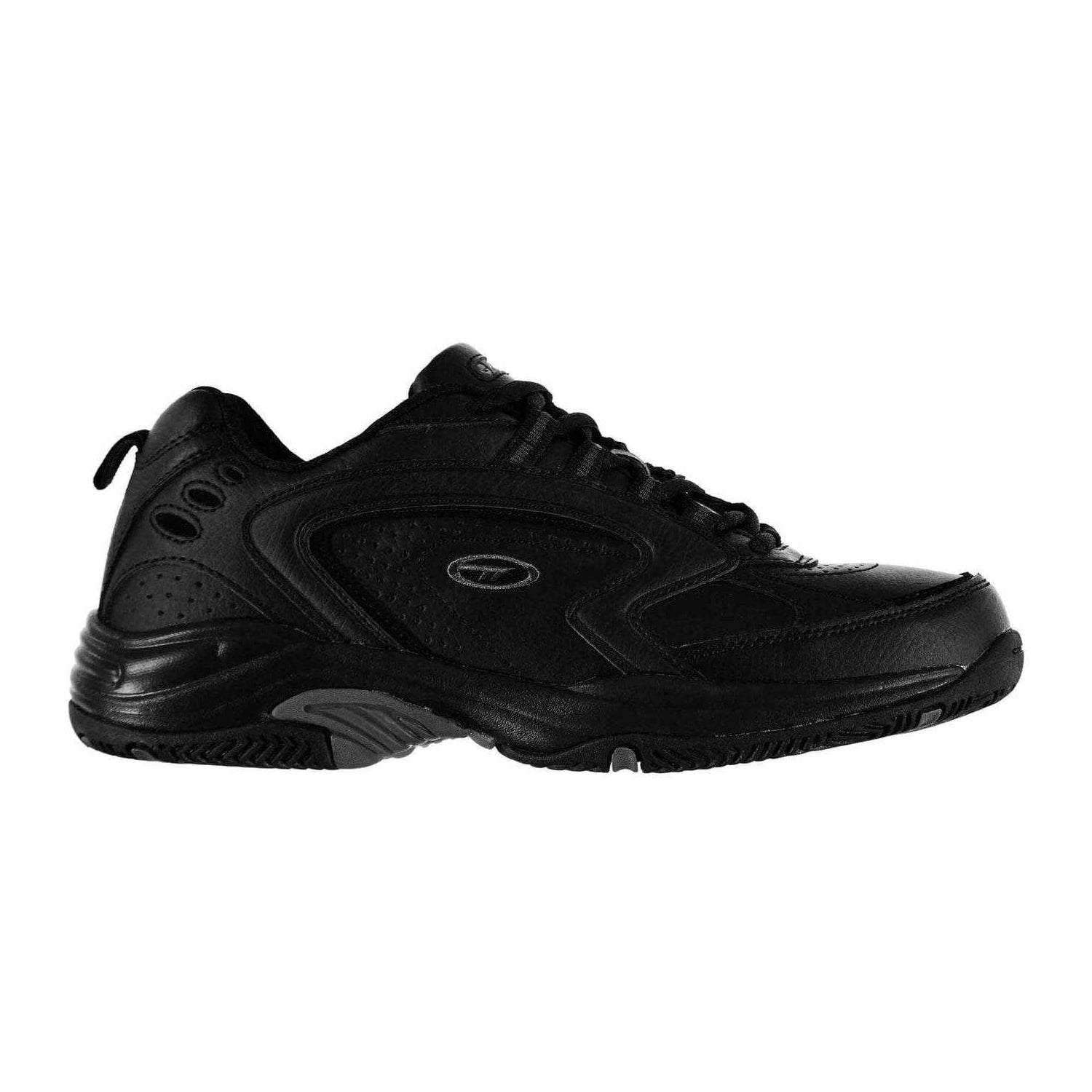Black - Front - Hi-Tec Mens Blast Trainers