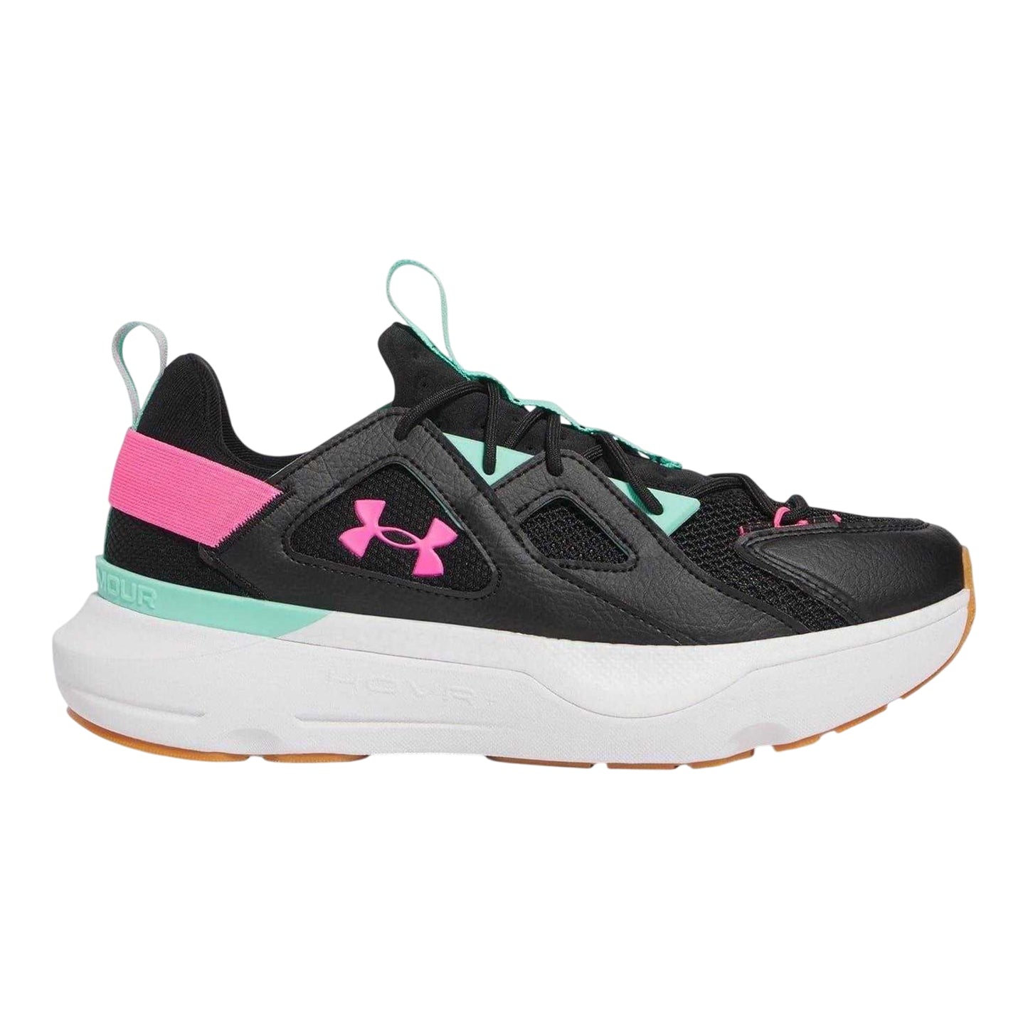 Black - Front - Under Armour Womens-Ladies Infinite Mesh Trainers