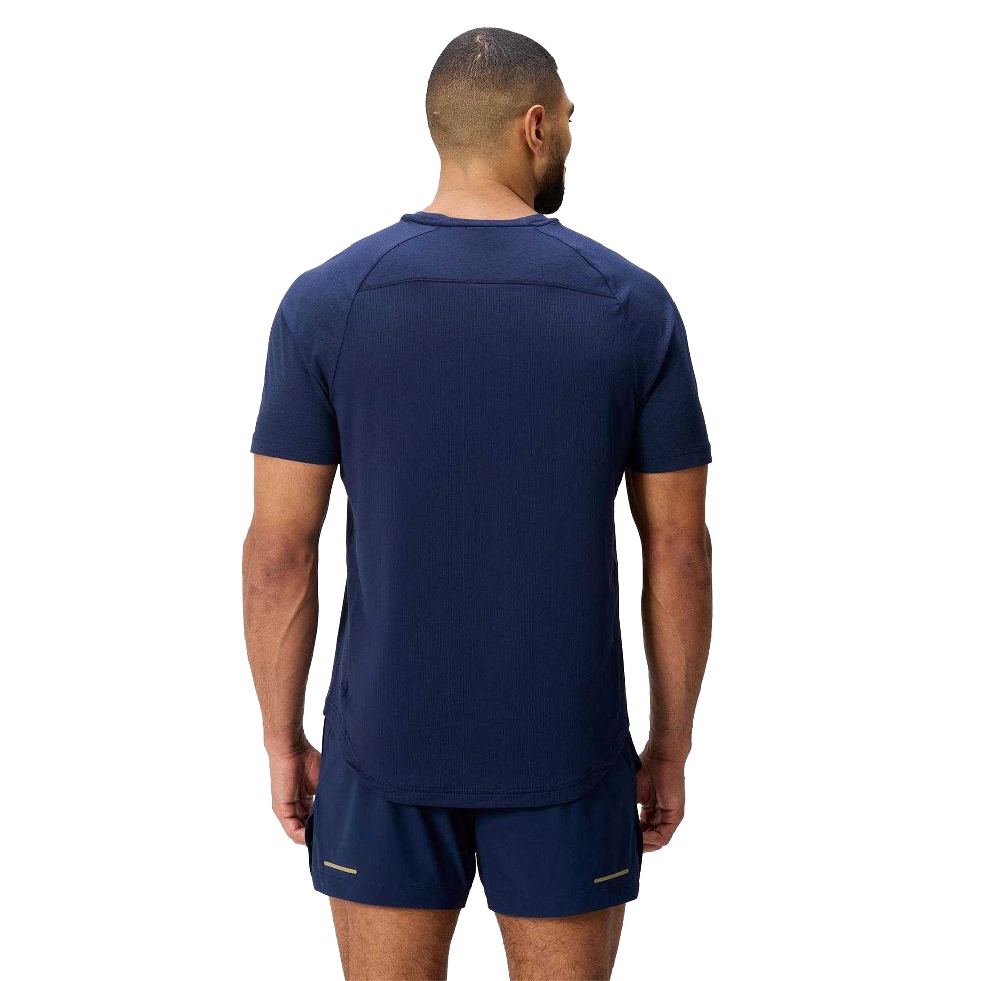 Navy - Back - Canterbury Mens Everest Dart Tech T-Shirt
