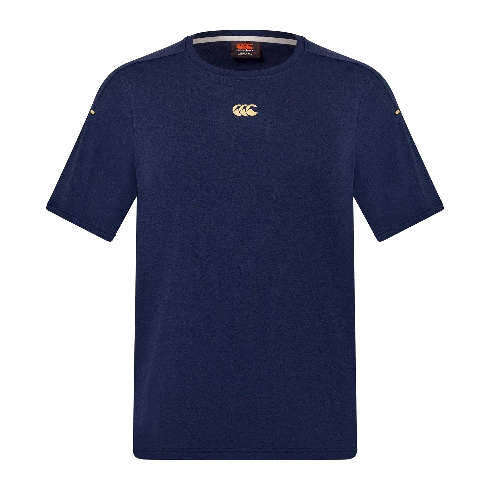 Navy - Front - Canterbury Mens Everest Dart Tech T-Shirt