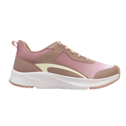 Pink - Front - Kappa Womens-Ladies Lunare Trainers