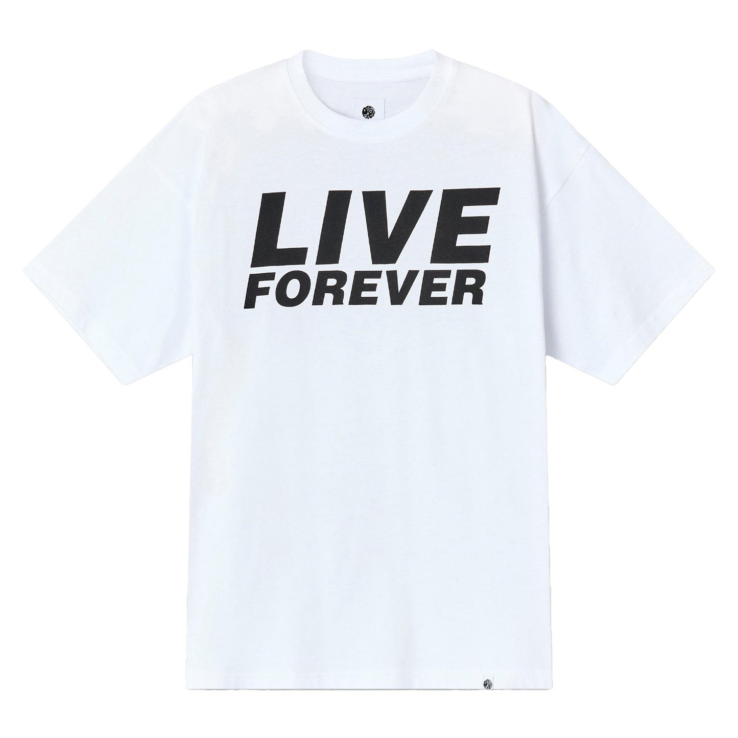 White - Front - Pretty Green Mens Porsche Live Forever Tour T-Shirt