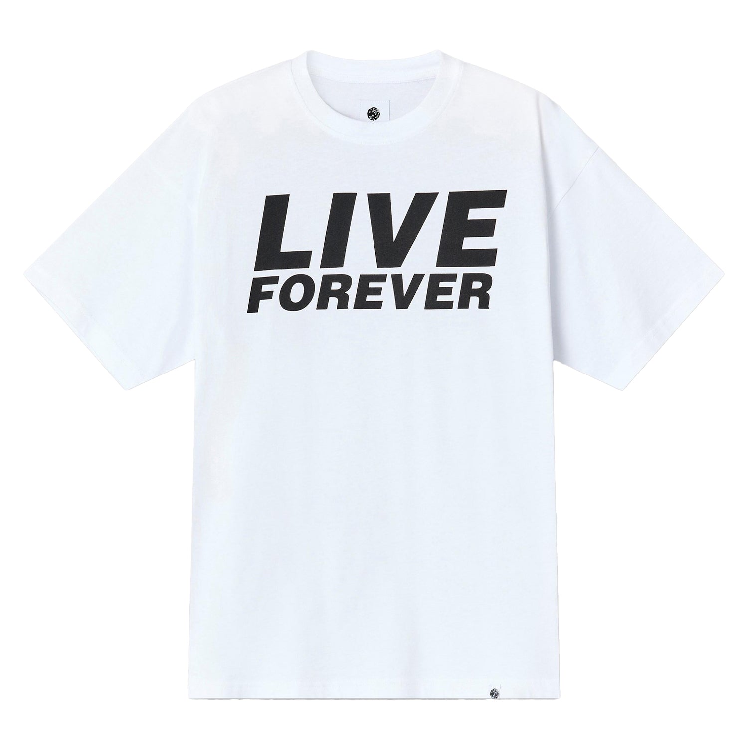 White - Front - Pretty Green Mens Porsche Live Forever Tour T-Shirt
