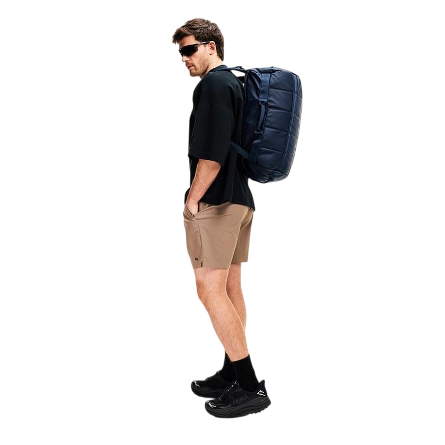 Blue - Lifestyle - Db Roamer Quilted Travel 60L Duffle Bag