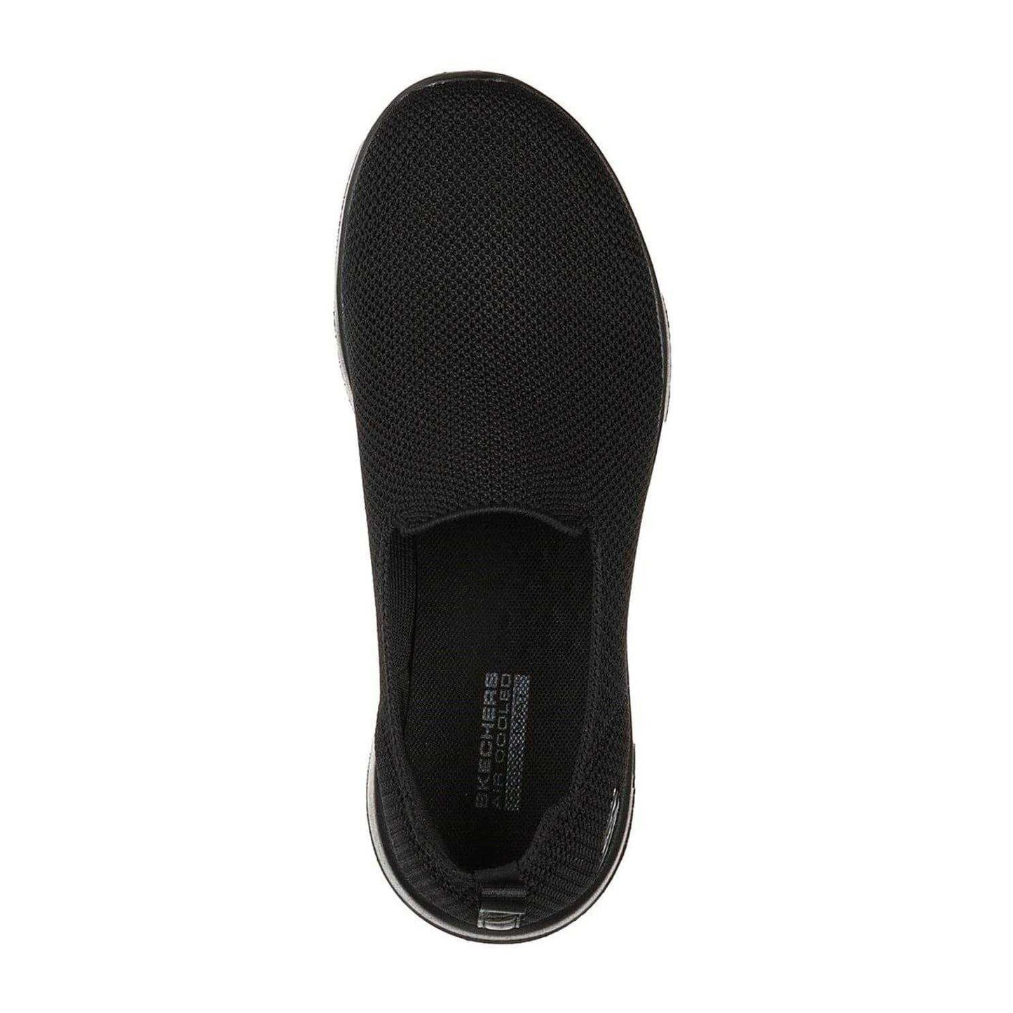 Triple Black - Side - Skechers Womens-Ladies Go Walk Joy Trainers