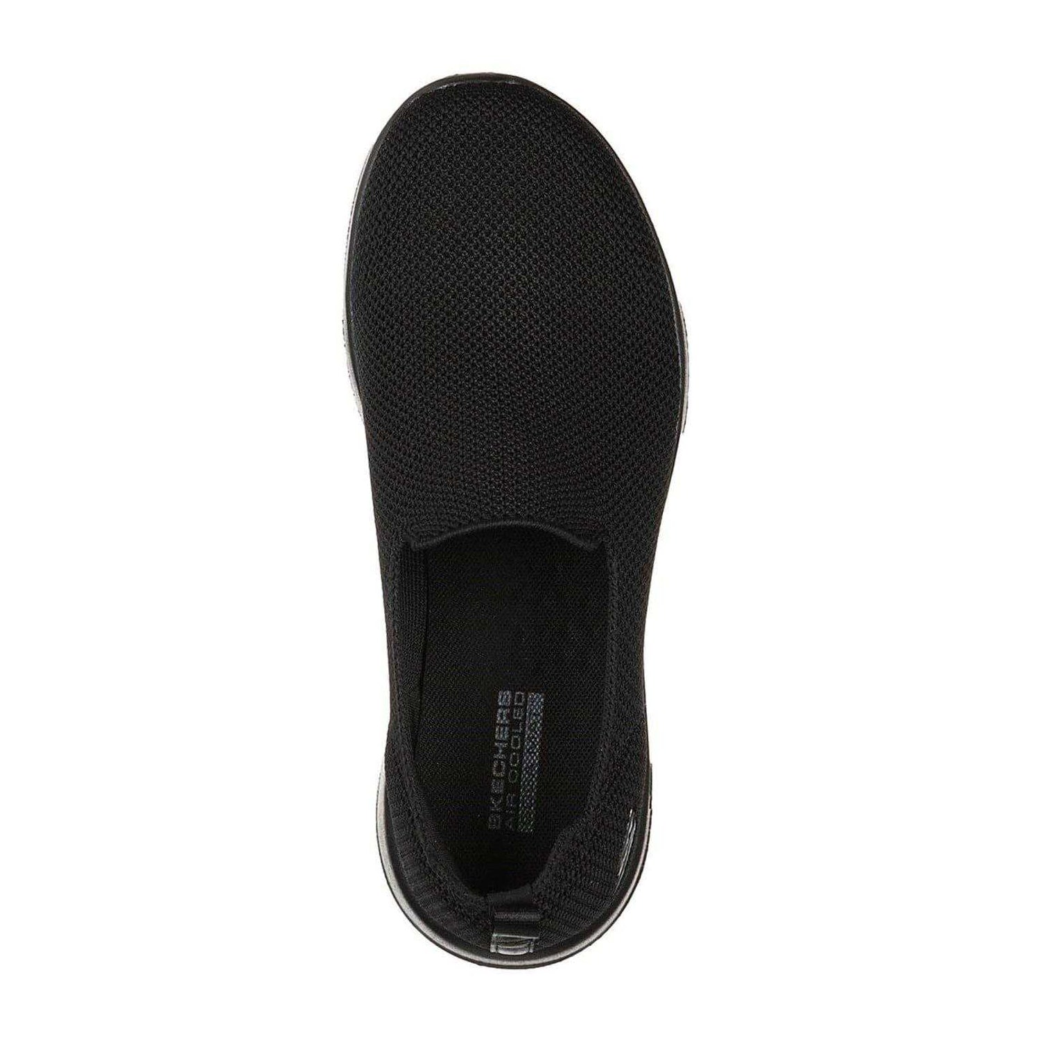 Triple Black - Side - Skechers Womens-Ladies Go Walk Joy Trainers