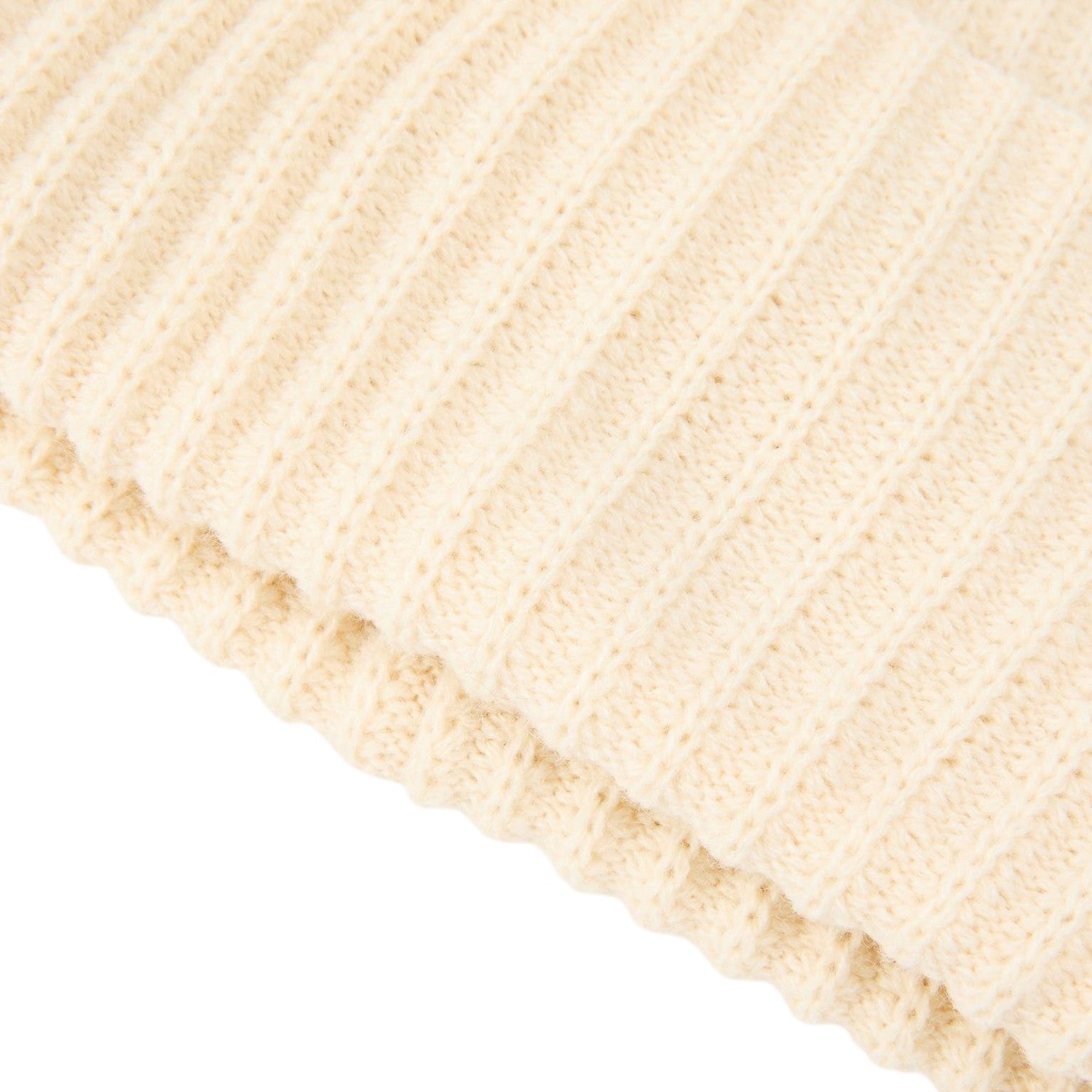 Whitecap Grey - Side - Pieces Womens-Ladies Ribbed Beanie