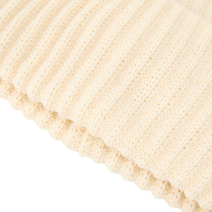 Whitecap Grey - Side - Pieces Womens-Ladies Ribbed Beanie