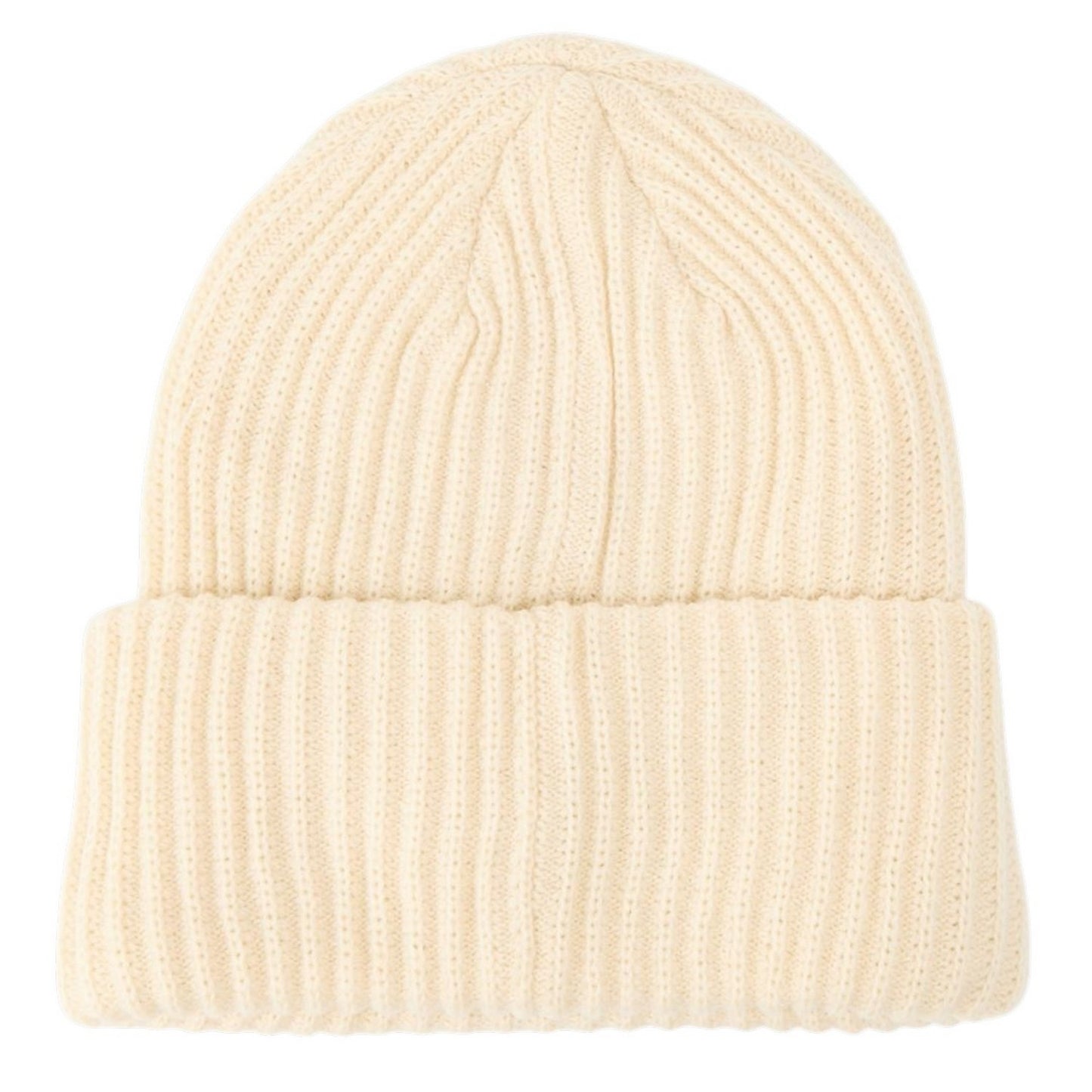 Whitecap Grey - Front - Pieces Womens-Ladies Ribbed Beanie